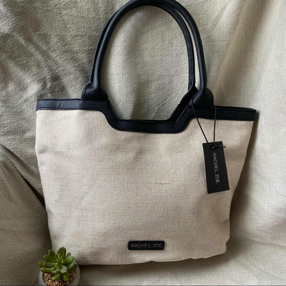 Rachel Zoe Canvas Tote (NWT)